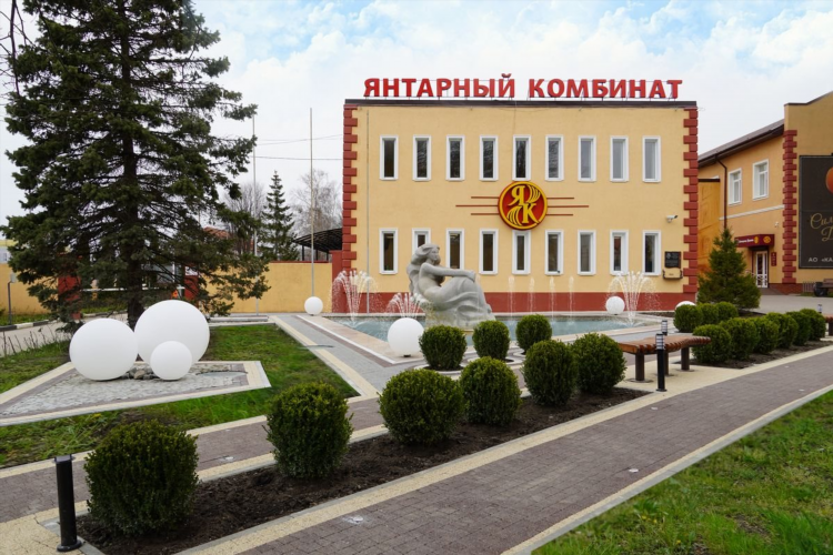 Янтарное сердце в калининграде