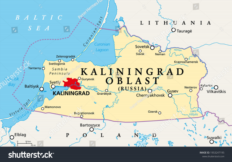 Калининград полуанклав или анклав