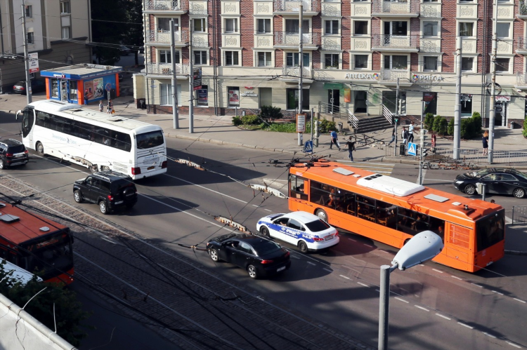 Карта калининград автобусы
