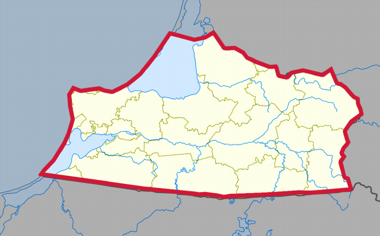 Карта россия калининград