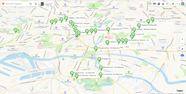 Погода в калининграде карта