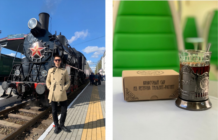 Ретро поезд калининград